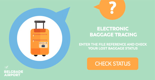 Electronic baggage tracing