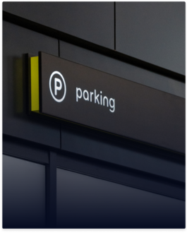 Parking sign