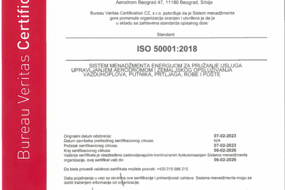 ISO 50001:2018 Energy management system