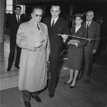 Josip Broz Tito opens the Airport