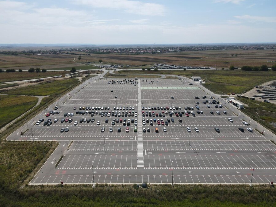 Tesla parking